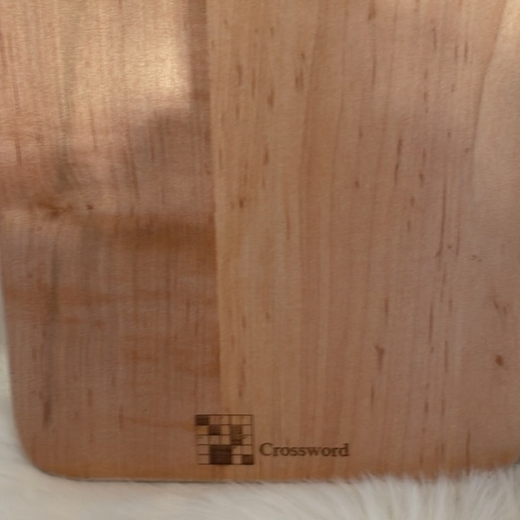 Winwood Designs Solid Maple Crossword Puzzle Clipboard NWOT - Picture 6 of 10